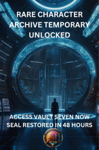 Rare Character Archive - Temporary Unlocked