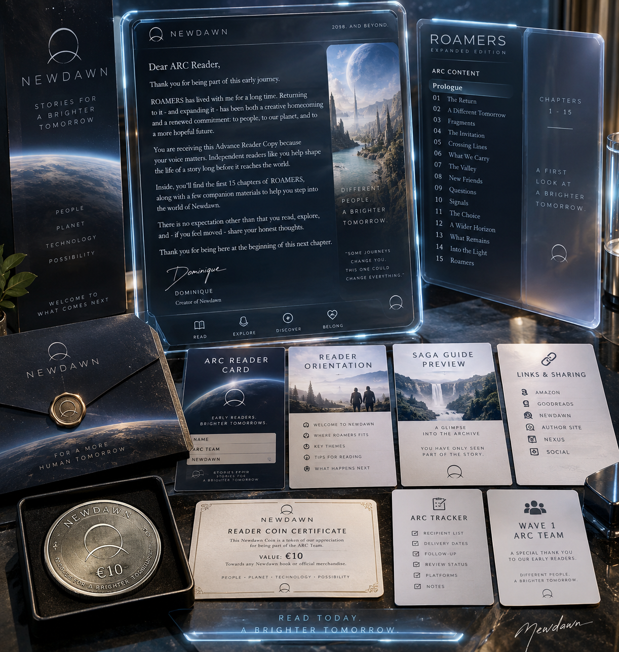 Newdawn ROAMERS ARC Wave 1 reader package